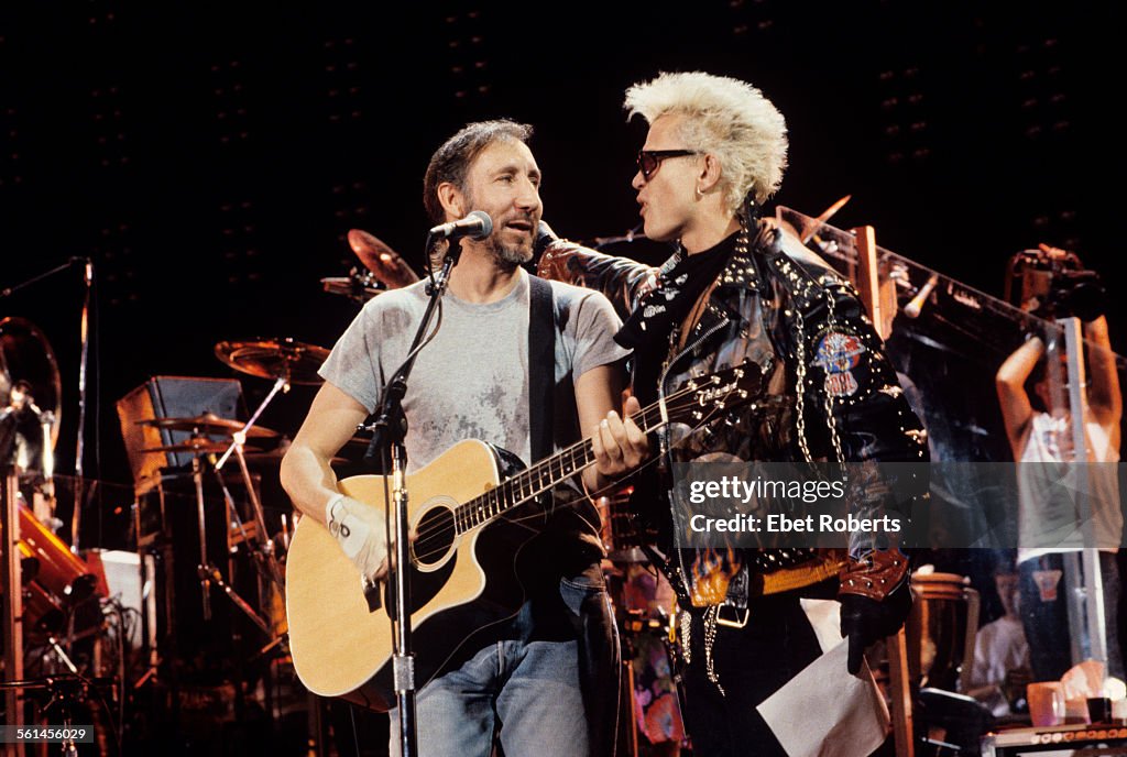 Pete Townshend And Billy Idol