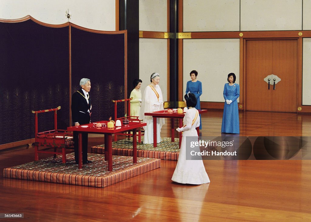 Princess Sayako Bids Farewell To Her Parents Ahead Of Marriage