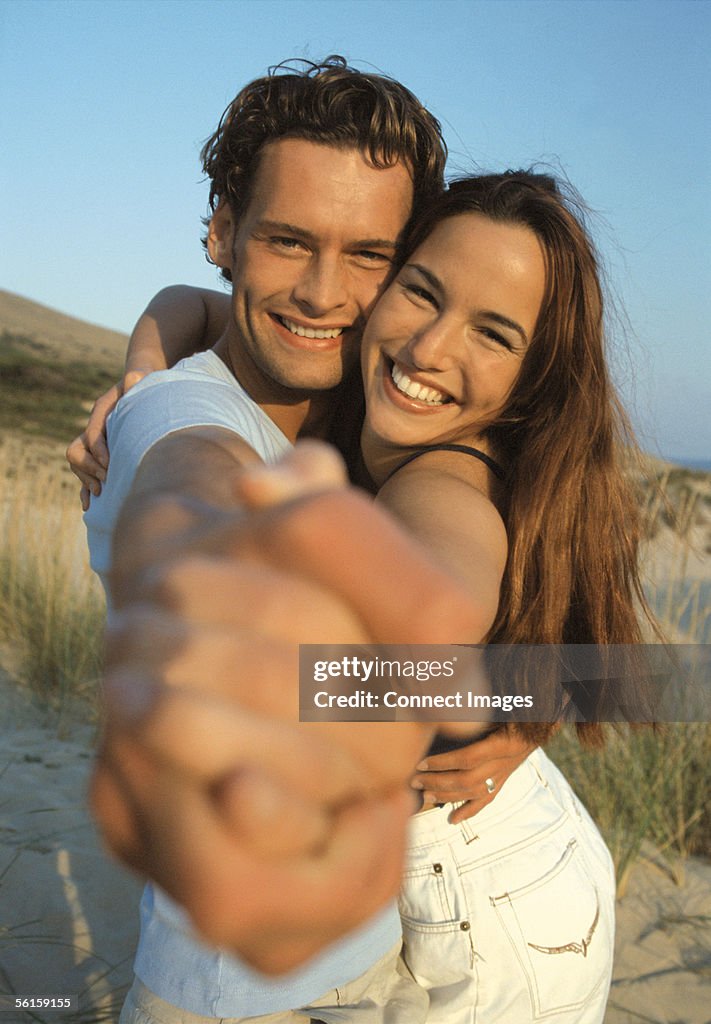 Couple dancing