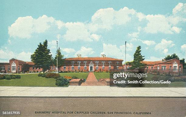 Shriners Hospital for Crippled Children, San Francisco, California, 1927.