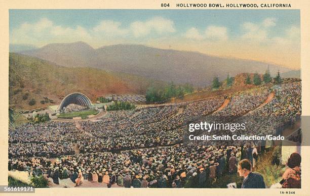 Hollywood Bowl, Hollywood, California, 1939.