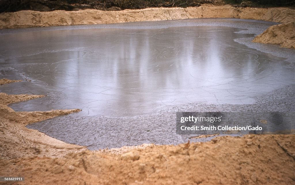 Sludge Pit, With Brine