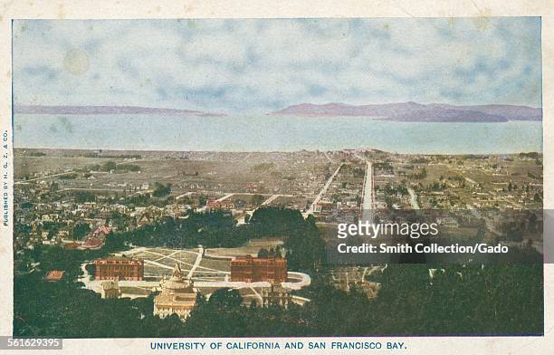 University of California and San Francisco Bay, 1939.