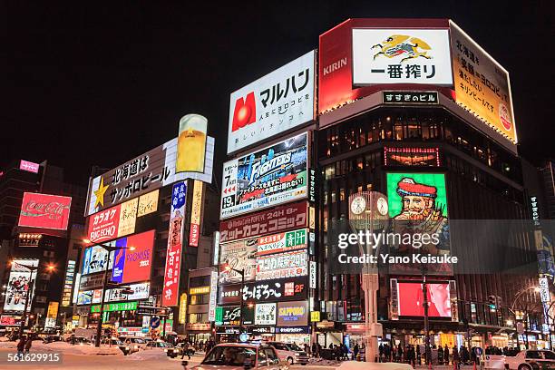 city night - 北海道 個照片及圖片檔