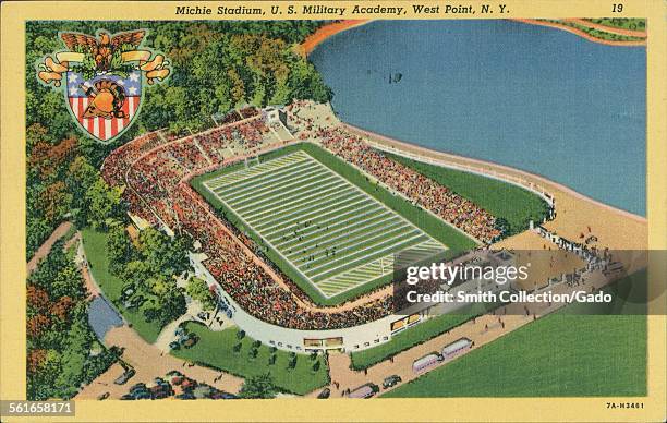 Michie Stadium, US Military Academy, West Point, 1943.