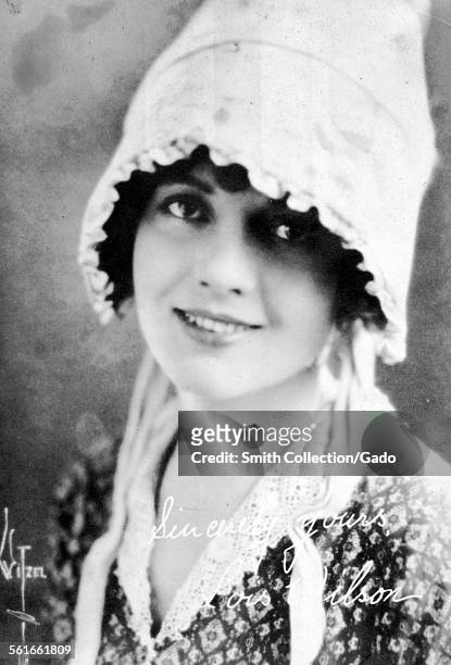 Lois Wilson, silent film actress, portrait, 1941.