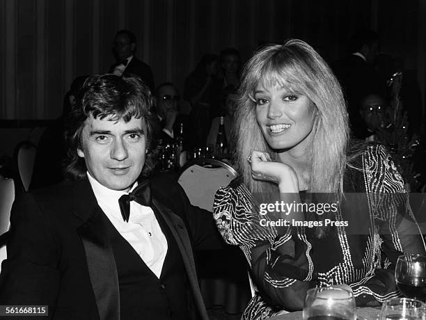 Dudley Moore and Susan Anton circa 1982 in New York City.