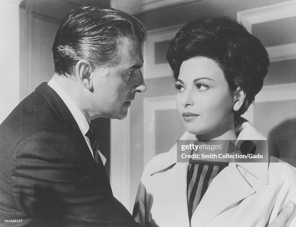 Stewart Granger & Haya Hareet