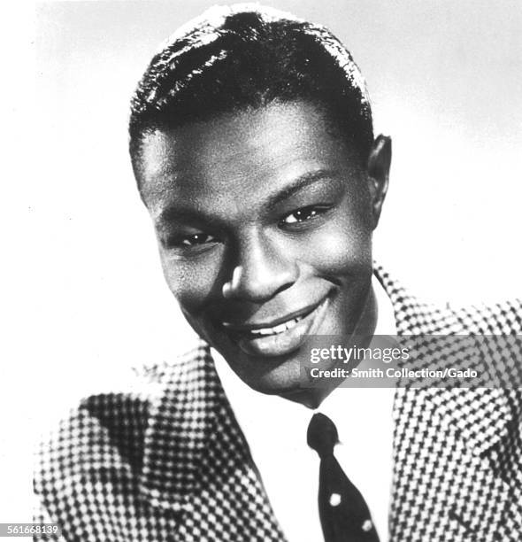 Singer and Jazz musician Nat King Cole, 1942.