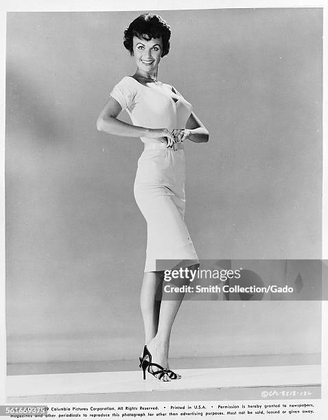 Movie still of Barbara Hines, February 18, 1960.