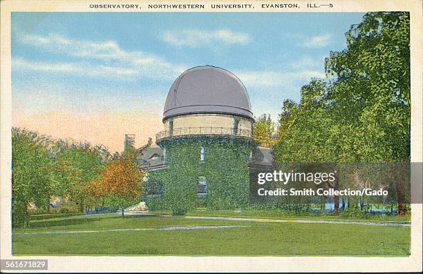 Observatory at Northwestern University in Evanston, Illinois, 1943.