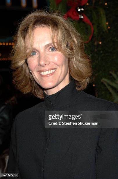 Actress Julie Hagerty attends the premiere of New Line's "Just Friends" at the Mann Village Theatre on November 14, 2005 in Westwood, California.