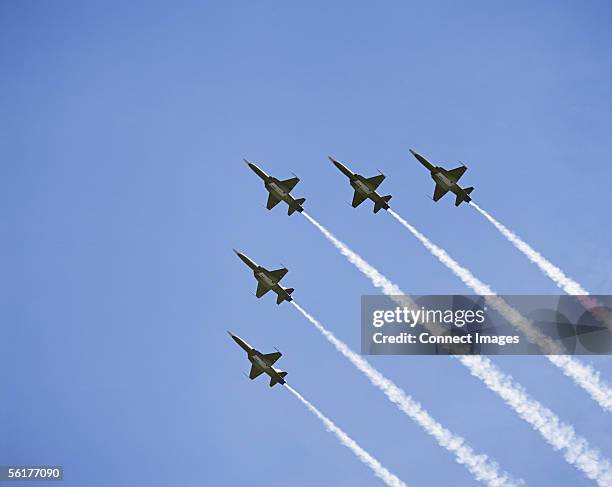 air force aerobatic team - força-aérea-americana - fotografias e filmes do acervo