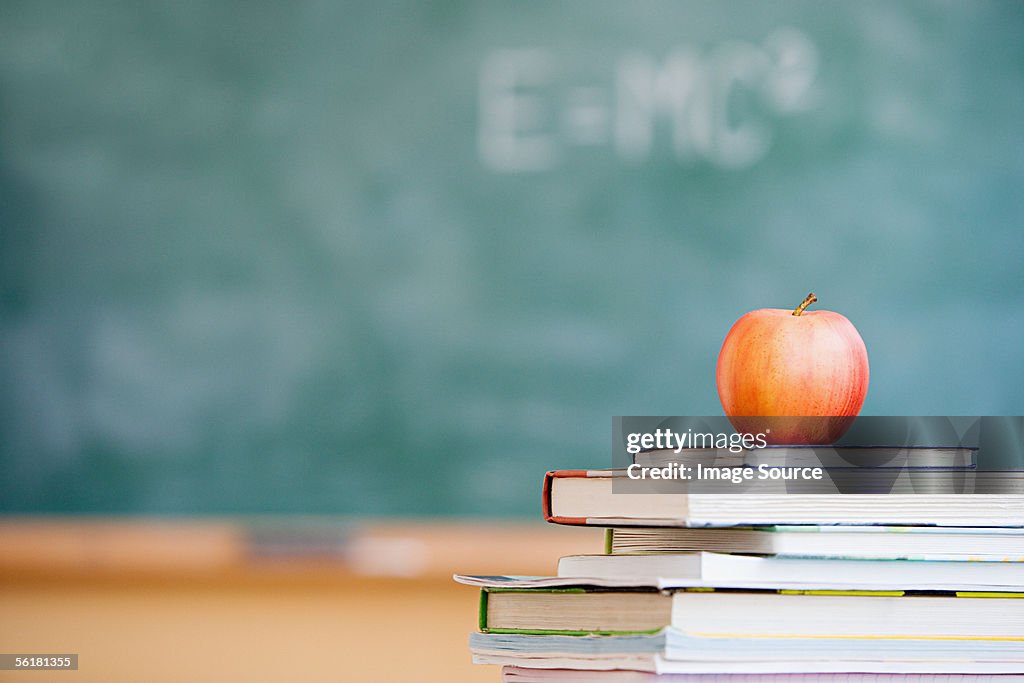 Apple in a classroom