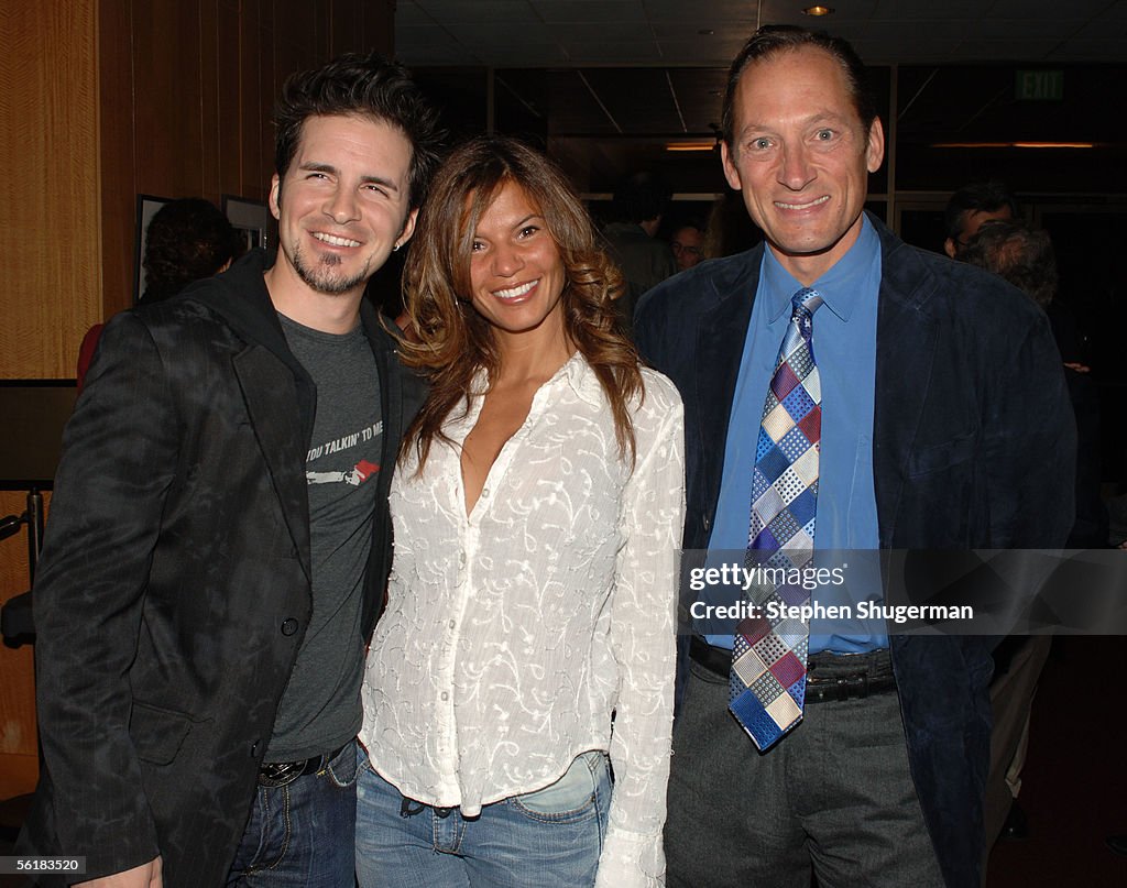 Actor Hal Sparks, director Sidney Lumet's daughter Amy Lumet and
