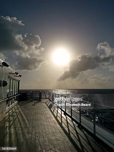 polynesian sun - sun deck stock pictures, royalty-free photos & images