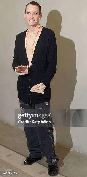 Lori Petty arrives at the Women In Film and Hallmark Channel Reception honoring Dr. Maya Angelou, November 15, 2005 at The Academy of Motion Picture...