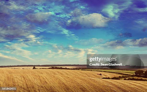 lincolnshire wolds - lincolnshire uk stockfoto's en -beelden