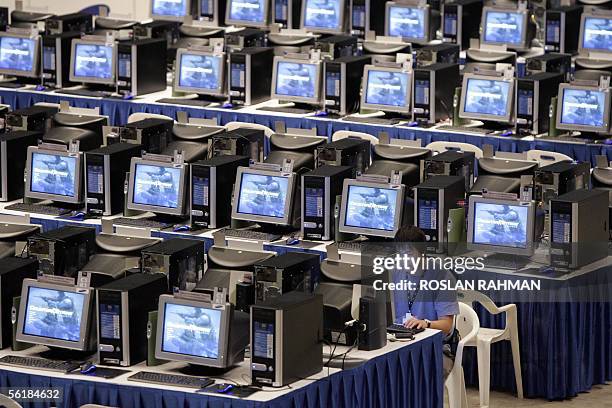 40 Gamers Compete In World Cyber Games Stock Photos, High-Res Pictures ...