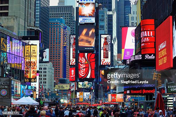 times square - times square manhattan stock pictures, royalty-free photos & images