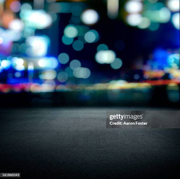 night background - focus on foreground stockfoto's en -beelden