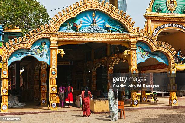 sannidhi murugan temple, jaffna, sri lanka - jaffna stock pictures, royalty-free photos & images