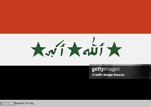 1.986 Irak Flagge Bilder und Fotos - Getty Images