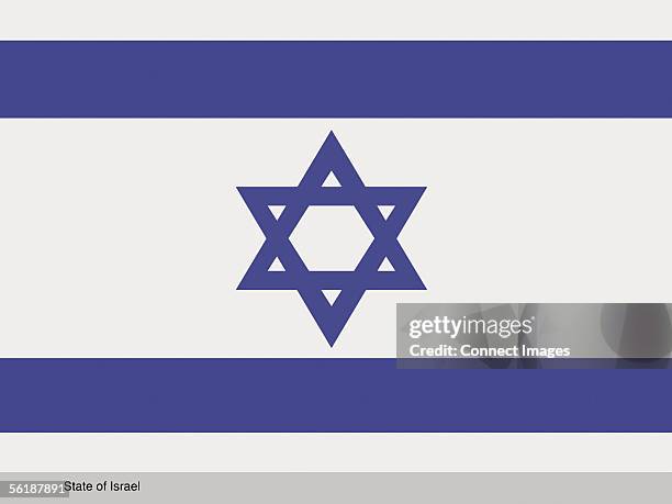 state of israel - israeli flag stockfoto's en -beelden