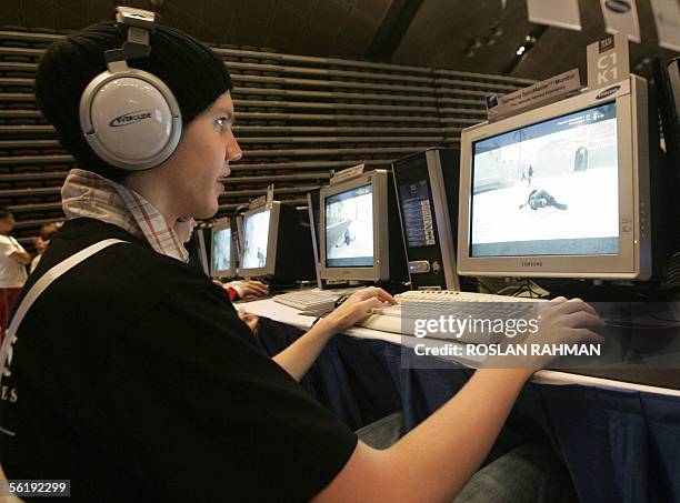 40 Gamers Compete In World Cyber Games Stock Photos, High-Res Pictures ...