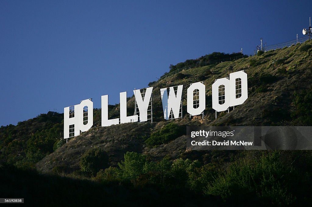 Hollywood Sign Begins Month-Long Makeover