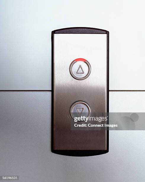 elevator button. - lift button stock pictures, royalty-free photos & images