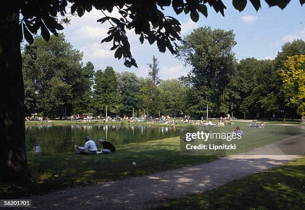 Amsterdam . The Vondelpark, 1991.