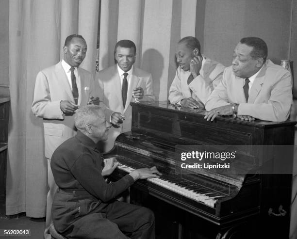 Golden Gate Quartet. Paris, february 1960.