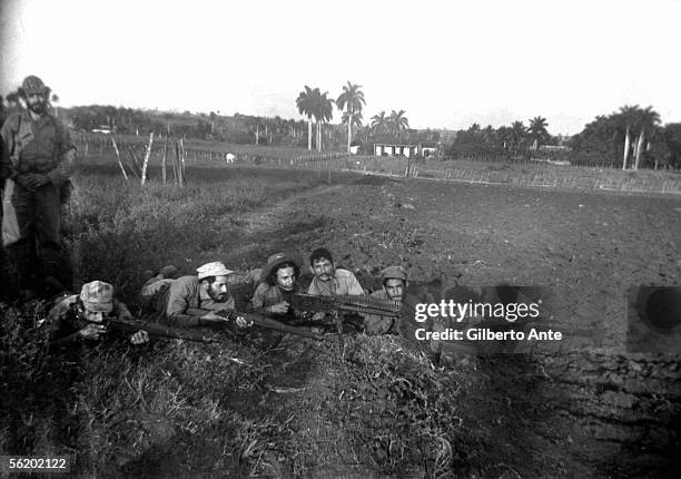 Cuba. Castroit guerillas in 1957.