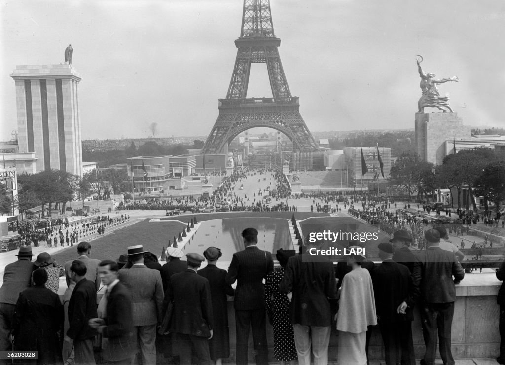 1937 World Fair, Paris. The pavilion of Germany an