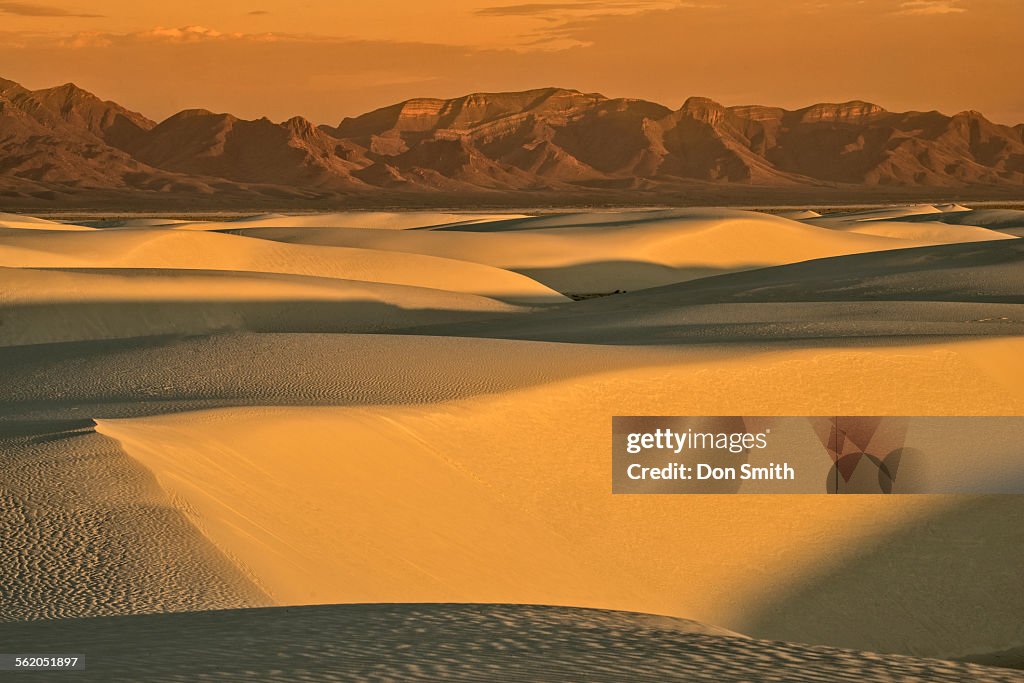 Morning Light on Large Dunes