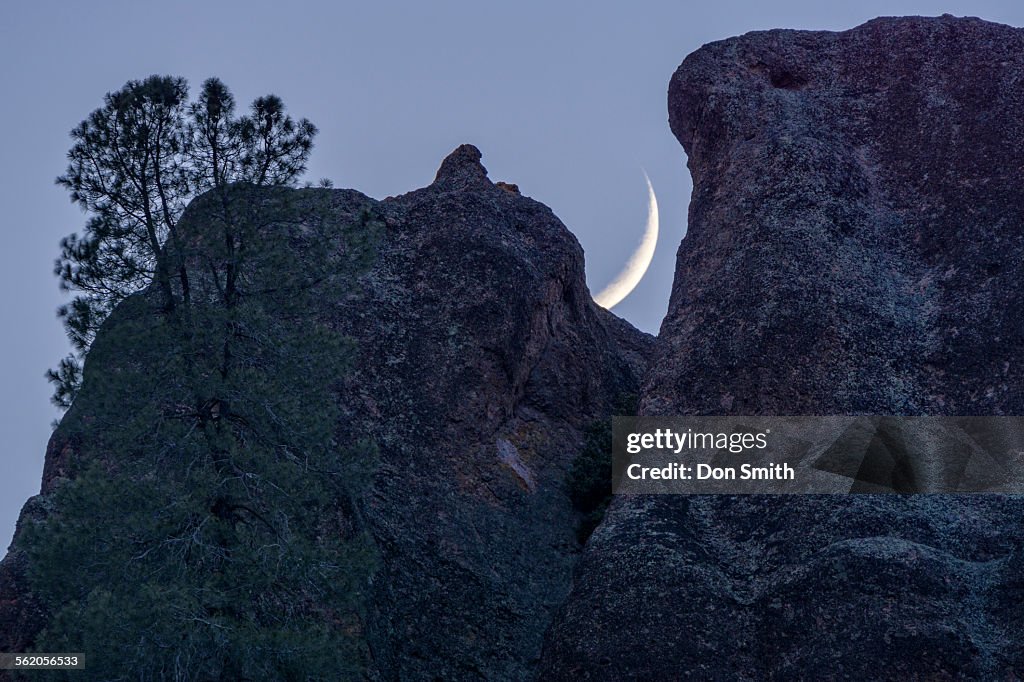 Setting Crescent and High Peaks