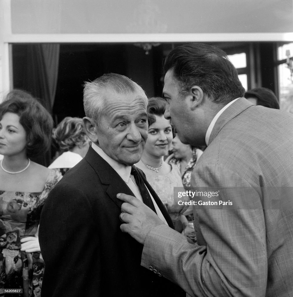 Federico Fellini and William Wyler, directors. Fes