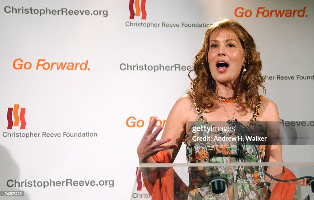 Christopher Reeve Foundation's Spirit Of Courage Awards - Press Conference