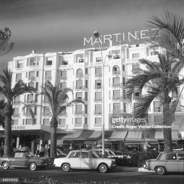 Cannes . Martinez Hotel, October 1963.