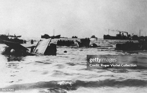 War 1939-1945. Evacuation of troups to Dunkirk. June 1940.