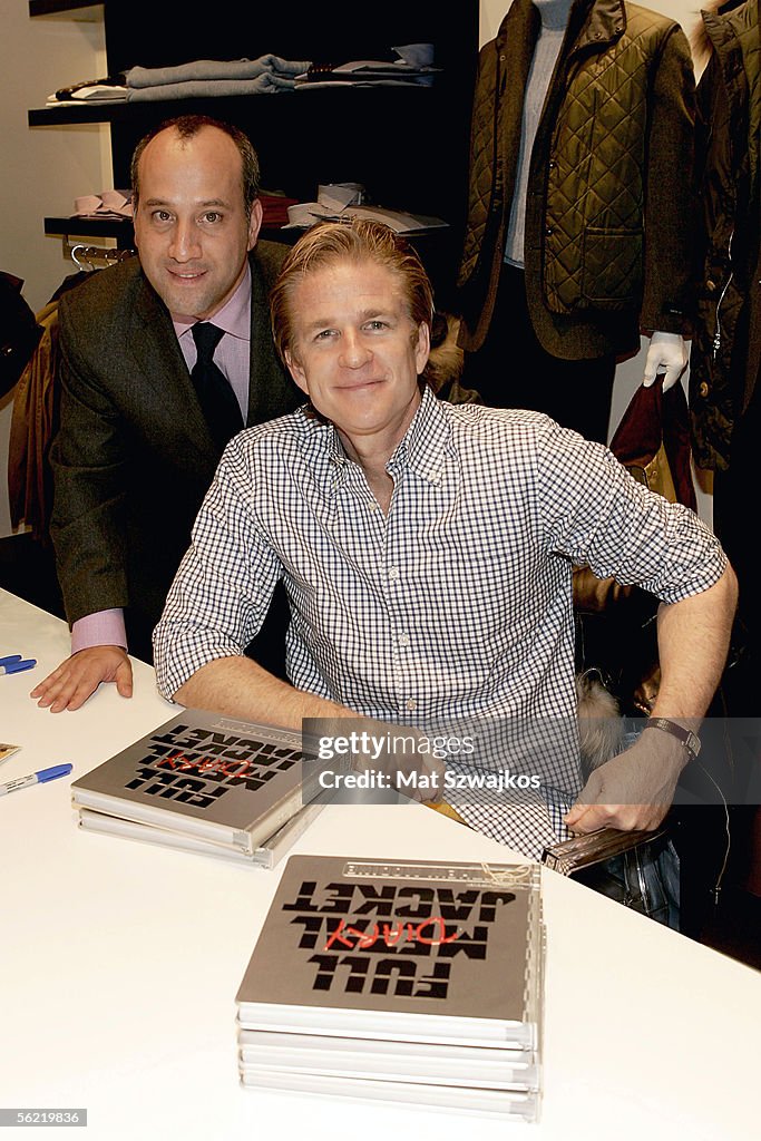 David Chu Hosts Book Signing Party For Matthew Modine