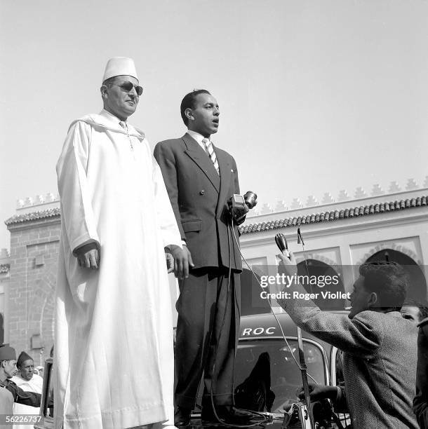 King Mohammed V Of Morocco StockFotos und Bilder Getty Images