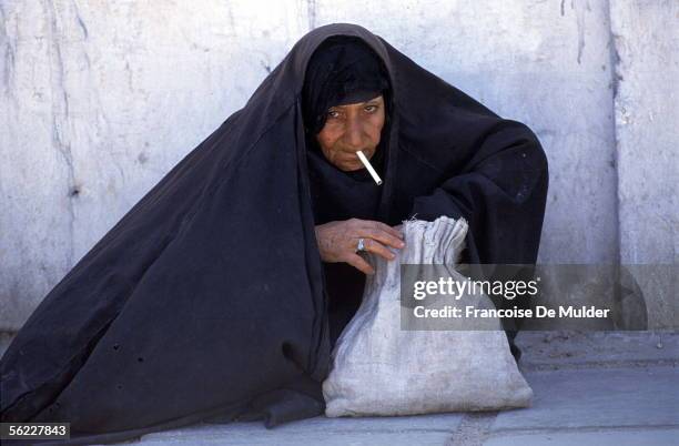 Gulf War . Refugee in Bassora , in May, 1991.