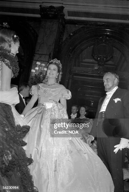 Grace and Rainier of Monaco. Dance of the Red Cross. Monaco, 1966. HA-1257-32.