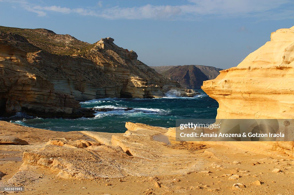 Landscape in Cabo de Gata