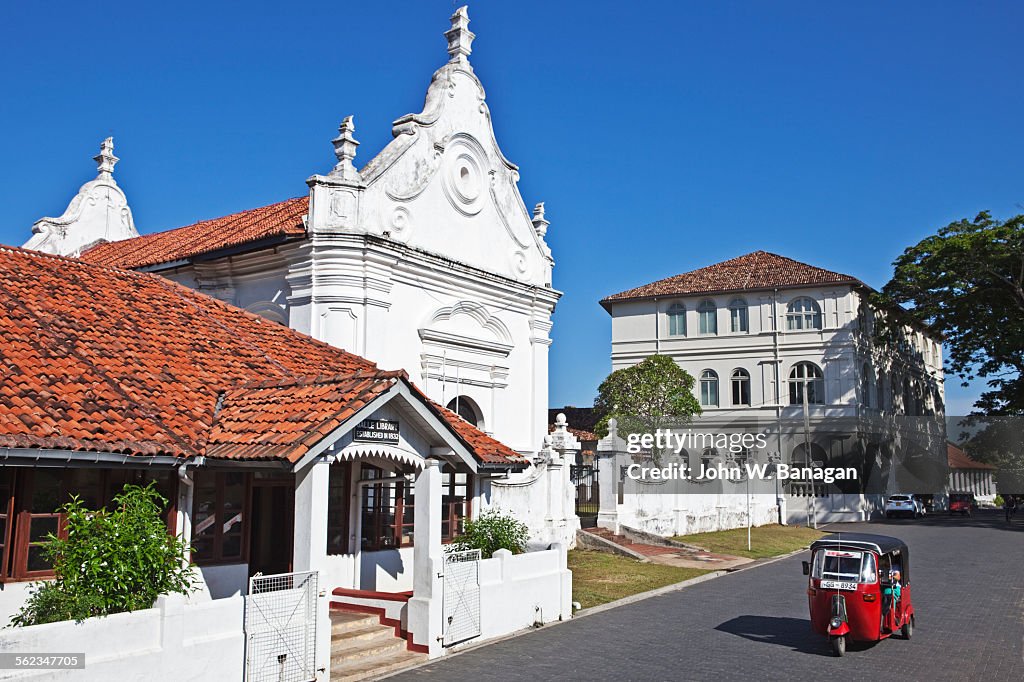 The 1752 Dutch Reformed Church in Galle, Sri Lanka