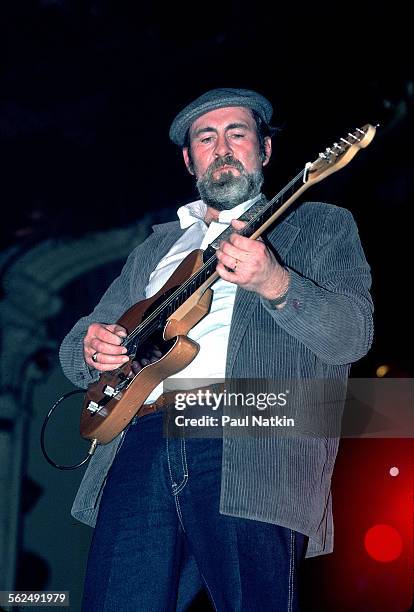 American Blues musician Roy Buchanan performs onstage, Chicago, Illinois, March 8, 1985.