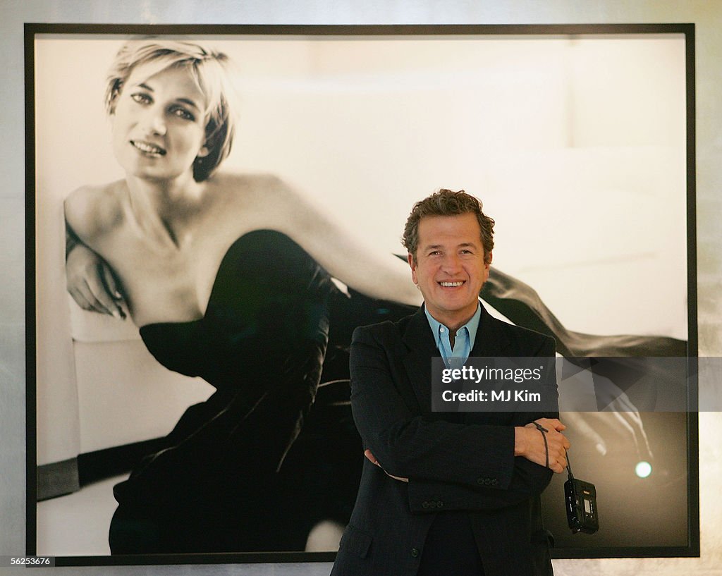 Press View For "Diana, Princess Of Wales By Mario Testino"