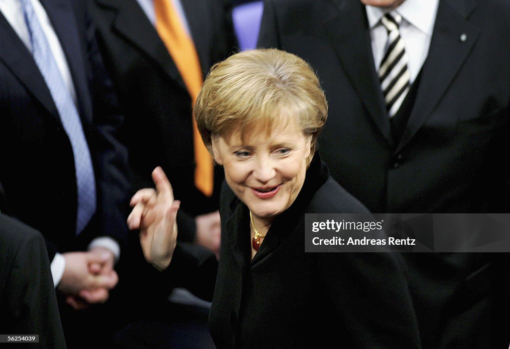 Merkel Named New German Chancellor